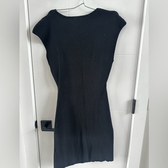 Wilfred Cut Out Knit Mini Dress - Picture 4 of 5